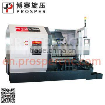 CNC machine tool Muffler spinning processing of CNC spinning machine