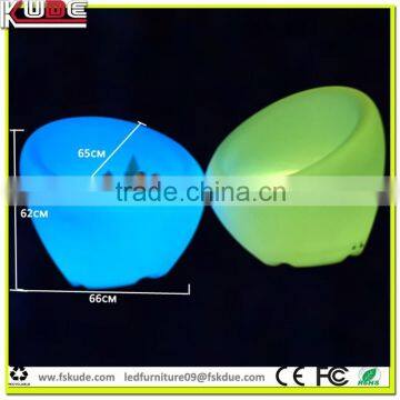 LED Furniture KD-F862 Indoor LED Single Seat Sofa With Remote Control