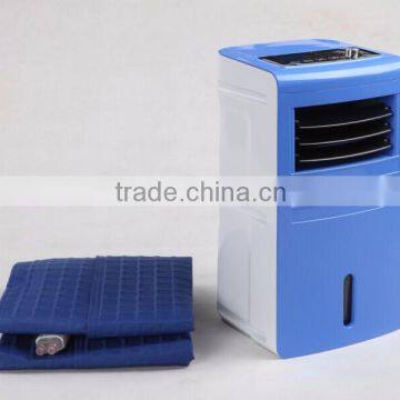 Water cooling fan with cooling mattress topper