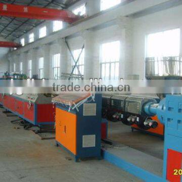 WPC floor profile production line/plastic wood deck profile extruder/ wood plastic machine