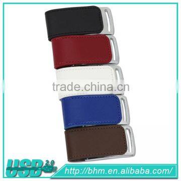 High Speed Ultra-thin Leather Usb Memory Stick, Special Usb Flash Drive photo-3