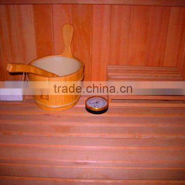 High Quality Rubber Gym Flooring Traditional Finnish Sauna photo-4