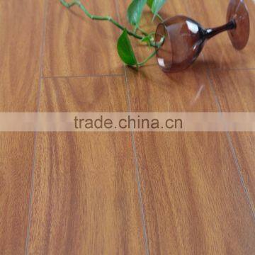 12mm High Gloss HDF laminate flooring