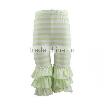 Hot sale Kaiyo sew sassy icing legging baby icing ruffle pants High quality ruffle icing leggings , cotton strip ruffle pants