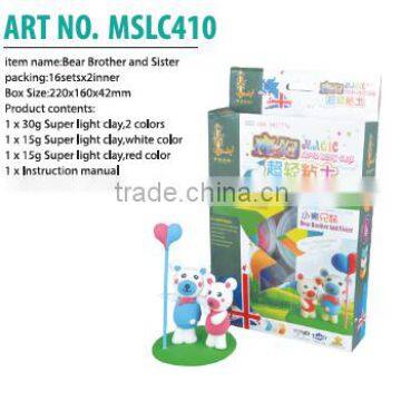 loufor air dry polymer clay super light modeling clay diy toys