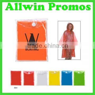 Custom Cheap Disposable Plastic Ponchos