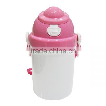 Sublimation Kid Water Bottle With Straw High Quality 400ml