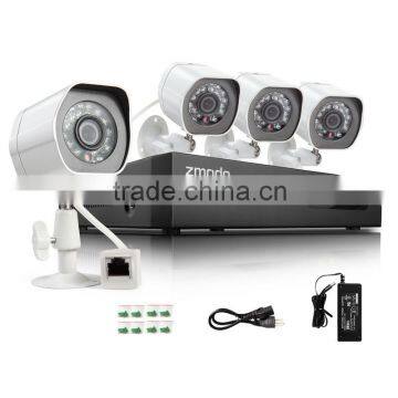 HD 720P Mega-Pixel NVR Wireless IP Cameras Kit-ZP-KE1H04-S-1TB photo-2