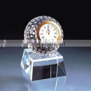 #CC-031,crystal golf ball clock