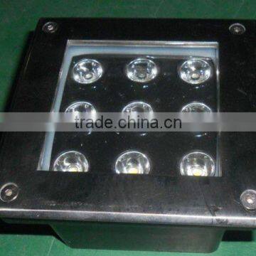 9w led underground light,DC12V input