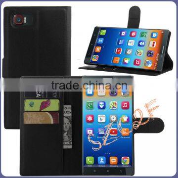 Wholesale PU leather flip cover phone case,wallet cell phone case for lenovo K920 mini