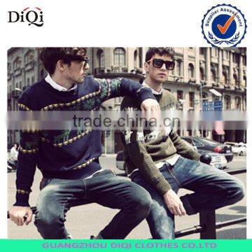 men woolen sweater design fashion couple pullover sweater