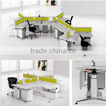 customize 1 2 3 4 person modern office workstation/office workstation for open office