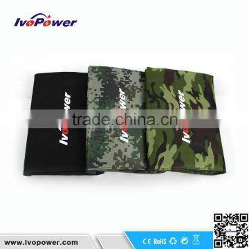 14W foldable solar mobile phone charger