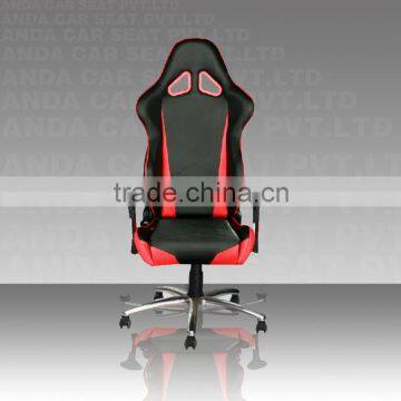 ergonomic office chair guangdong office chair black red AD-4