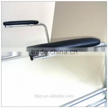 TDC-195-2 QVB HANGZHOU JIANDE TONGDA ARMREST PU SEAT CHROME PLATED STEEL FRAME MEETING OFFICE CHAIR
