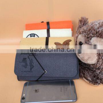 New style wool felt phone pouch, felt mobile pouch