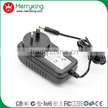 Shenzhen Merryking Australian standard adapter 36W AU plug 12volt 2.5amp ac dc adapter