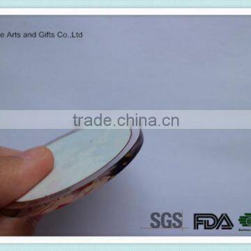 Manufacture Acrylic Material Cartoon Sex Girl Round Keychain photo-4