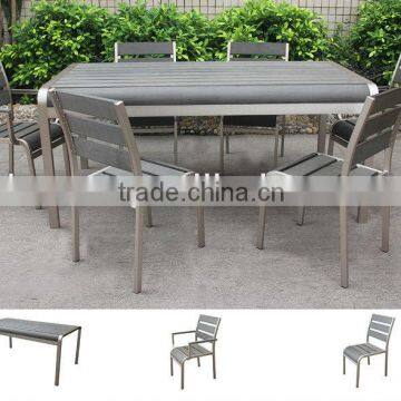 7 PCS polywood outdoor dining set