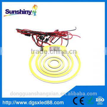 2014 Hot sale 80mm led ring light/hiway cob light/led angel eye 12v /24v 2 years warranty