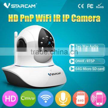 VStarcam ip camera external microphone two way audio remote pan tilt IR cut night vision CE ROHS FCC