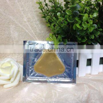 Face Mask Beauty Bio-collagen 24K Gold Nose Mask Blackhead Remover Crystal Collagen Facial Mask For Nose photo-5