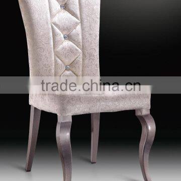 New stackable hotel fabric chair/ restaurant dining chair Za04