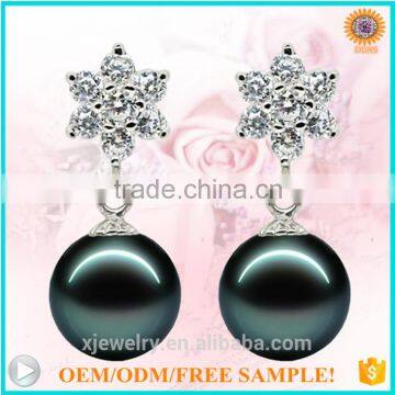 simple designer cute pearl earrings for cute girls