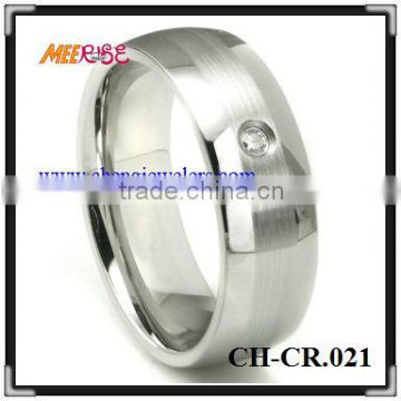 Comfort Fit and high quality engagement cobalt diamond ring