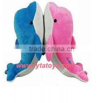 Plush Dolphin Cushion