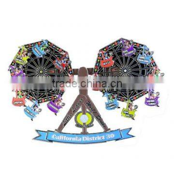 2015 Wholesale China Soft Enamel Nickel Plaitng Epoxy Custom Metal Pin