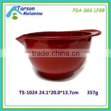 Shine Red 100% Melamine Mixing Bowls photo-2