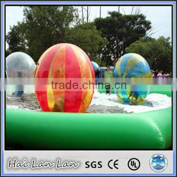 outdoor interesting inflatable water ball in pool\/floating water ball for sale