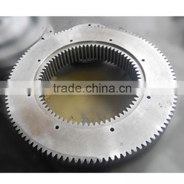 Forged Carbon Steel Ring Gear For Cement Mixer