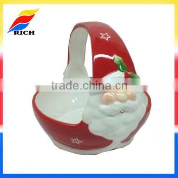 custom ceramic santa claus animated Christmas decorations items