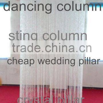 Acrylic Crystal Column,Wedding Decoration Acrylic Bead Chandelier
