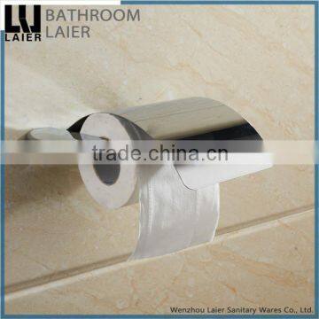 Promotional China Manufacture Zinc Alloy Chrome Finishing Bathroom Sanitary Items Wall Mounted Toilet Paper Holder