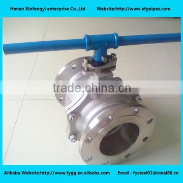 ANSI B16.34 Flanged ball valve