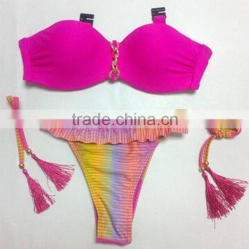 Fashion Brazilian thong bikini sexy swimsuit Europe and America sexy bikini spot