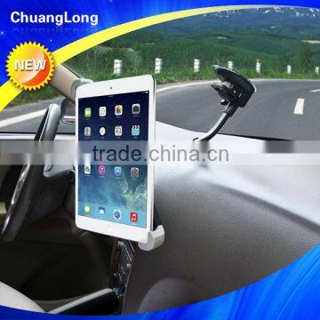 New high quality long neck stable windshield tablet holder car for 7-10.5 inch tablet PC