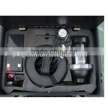 7'' TFT LCD Underwater Fishing Camera 50m Cable 1/4 SONY CCD 24 Pcs LED Lights Remote Control Night Vision photo-4