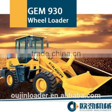 EOUGEM wheel loader manufacturer zl20 wheel loader for sale