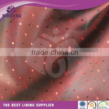 ready bulk new design poly viscose t/r dobby lining fabric for suits