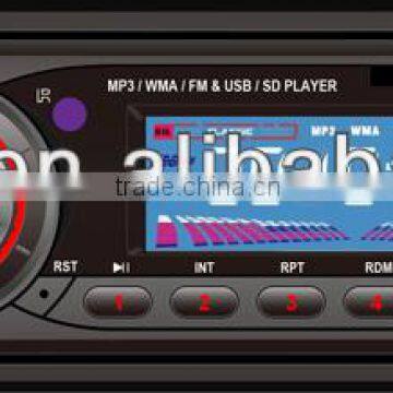 VCAN0714 In dash One din Car USB SD MP3 player FM radio