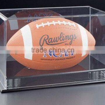 acrylic display box acrylic display case acrylic display stand for football