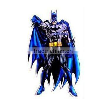 BATMAN Decor Repositionable Removable Decal WALL STICKER Peel & Stick KIDS