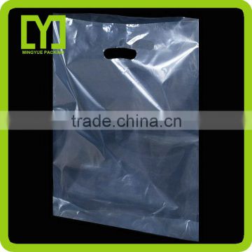 2016 wholesale free sample china supplier die cut plastic shopping bag