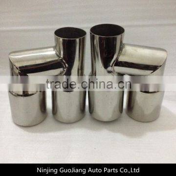 Exhaust dual tail pipe/Exhaust muffler tip/Dual muffer end pipe