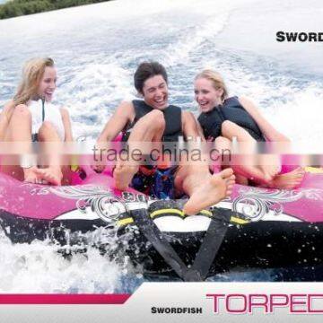 towable & inflatable surfing boat board TORPEDO 3 Favorites Inflatable water towable water ski inflatable water tube